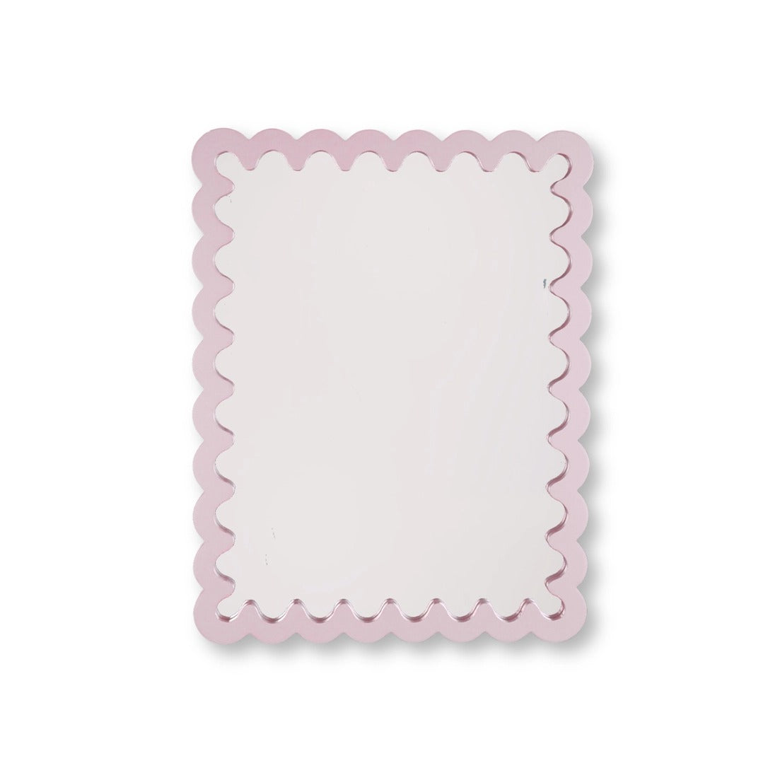 Large Wavy Wall Mirror - Strabello Design