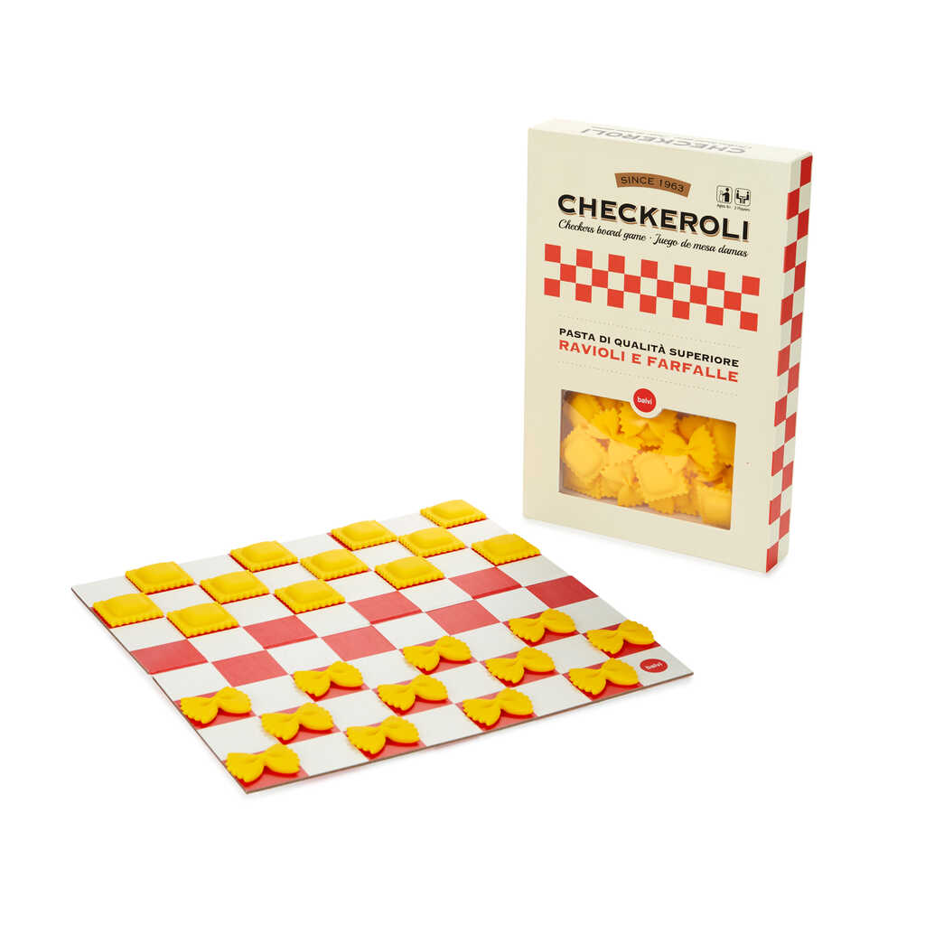Dama A Forma Di Pasta Checkeroli - Strabello Design