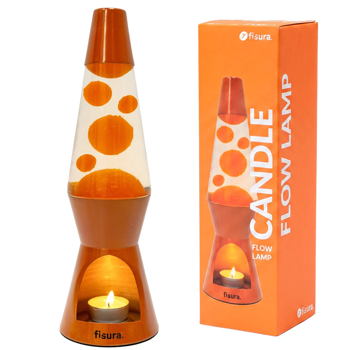 Terracotta Candle Lava Lamp, photo 11