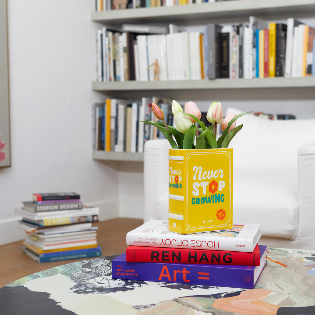 Vaso Book Giallo