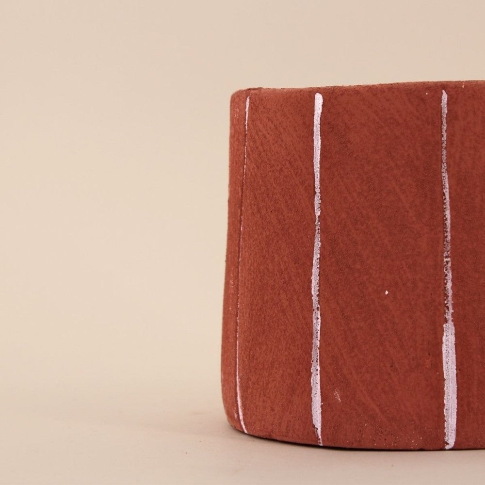 Coprivaso a Righe Terracotta, foto 3