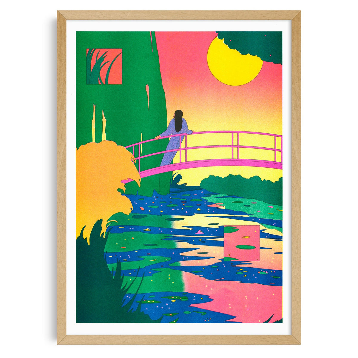 Poster Lo Stagno delle Ninfee - Strabello Design
