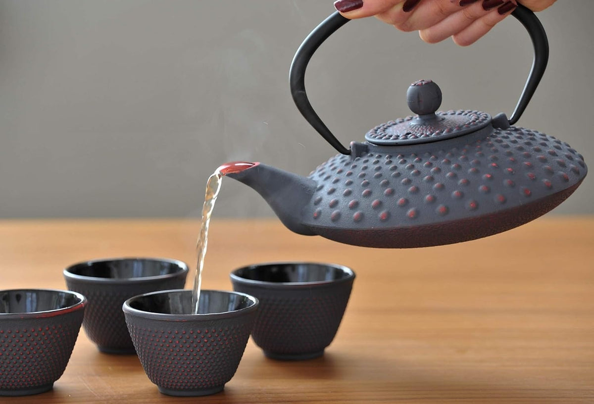 Cast Iron Teapot Set with 4 Cups, photo 4