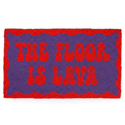 The Floor Is Lava Doormat - Strabello Design