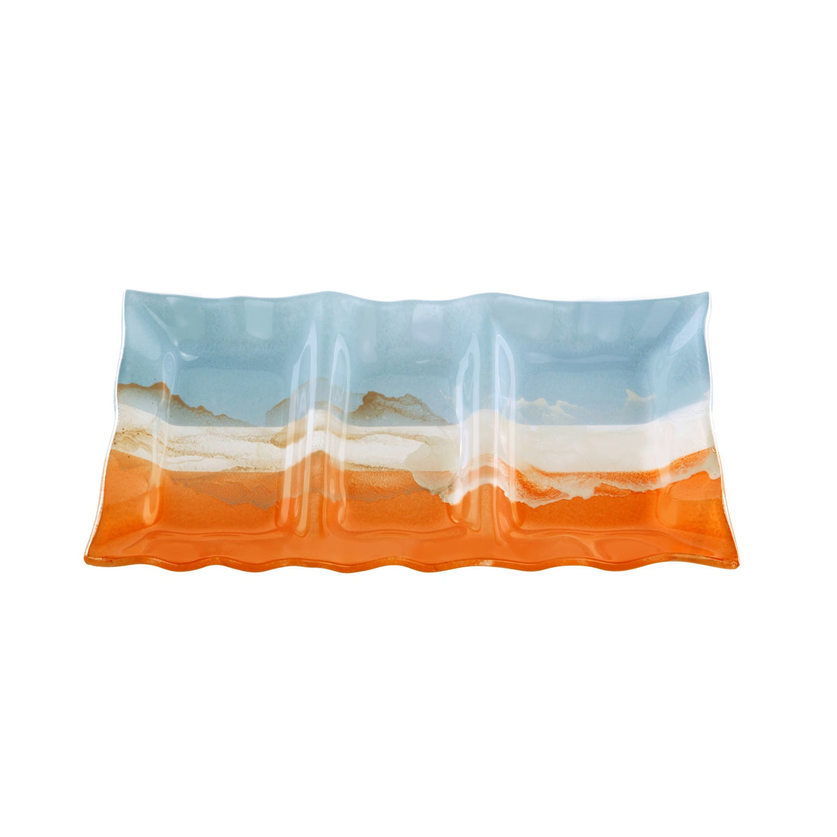 California 3-Section Serving Dish - Strabello Design