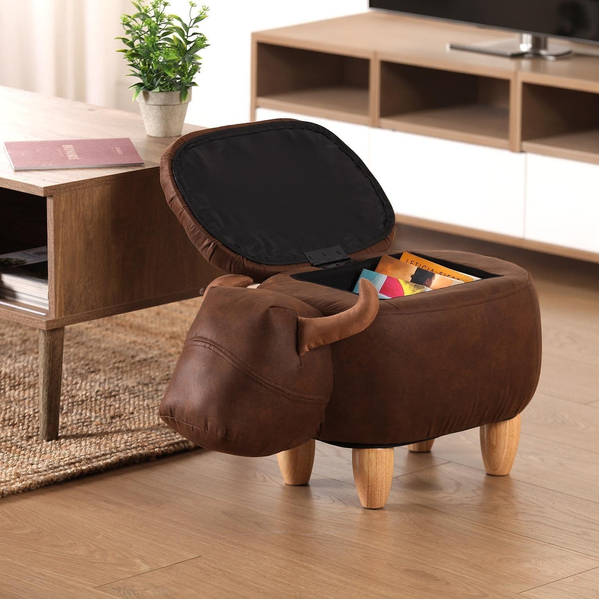 Pouf Toro Contenitore, foto 6