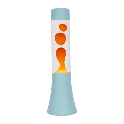 Blue and Orange Mini Lava Lamp - Strabello Design