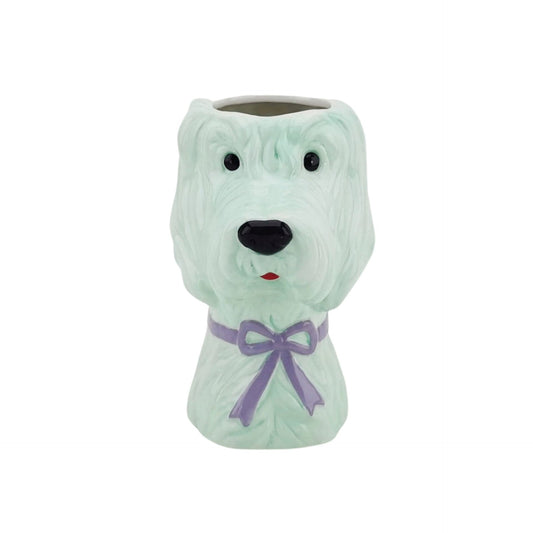 Bobtail Dog Vase - Strabello Design