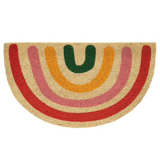 Boho Rainbow Doormat - Strabello Design