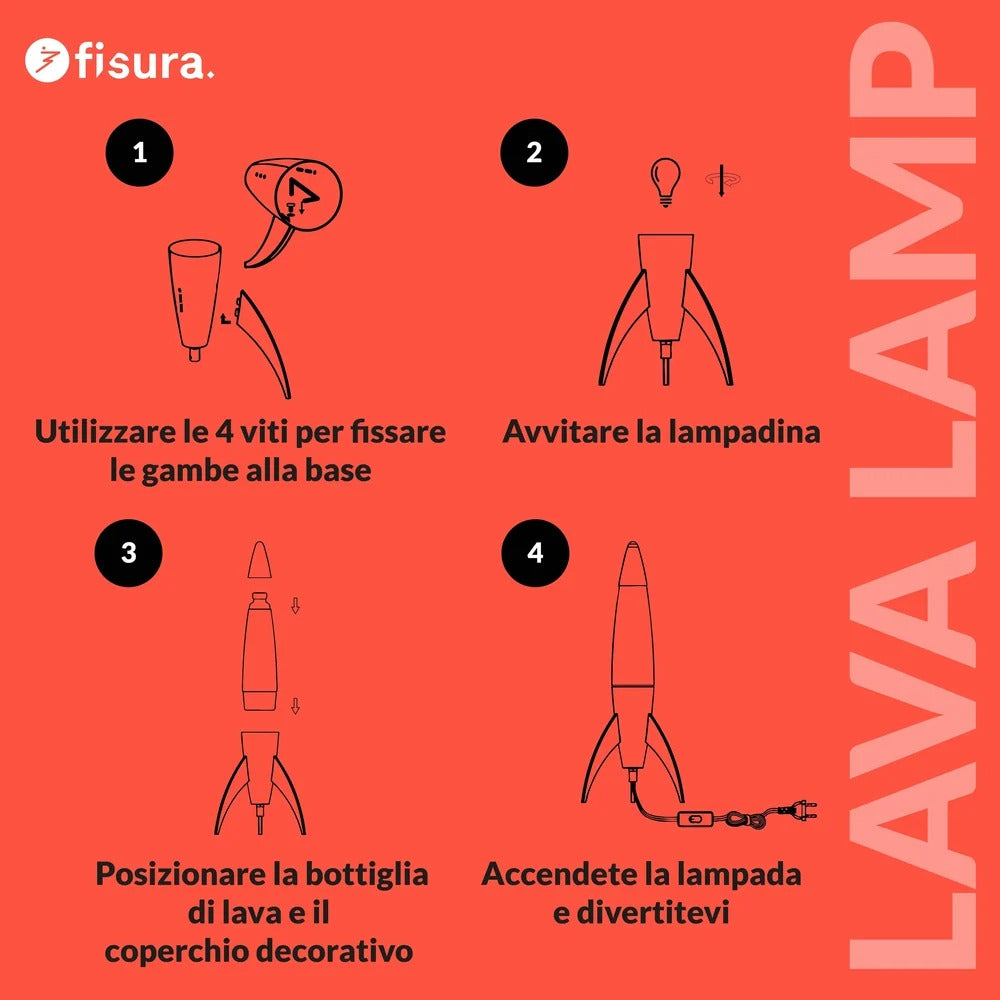 Lampada Lava Razzo, foto 18