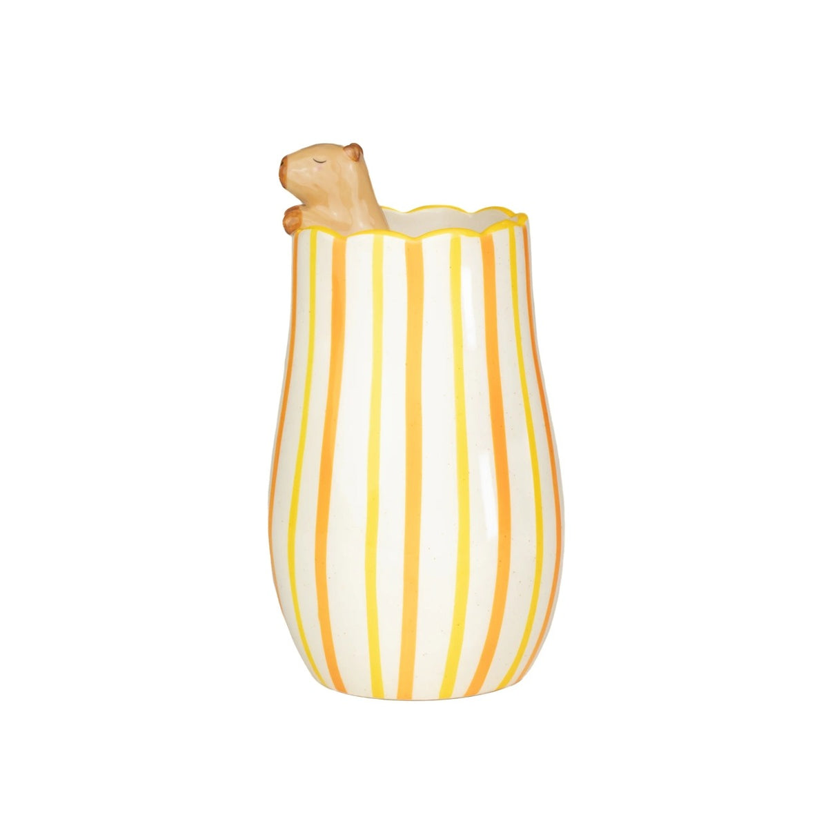 Peeking Capybara Vase, photo 3