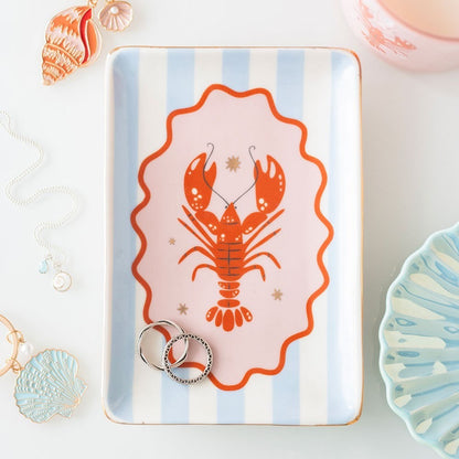 Striped Lobster Catch-All Tray, photo 2