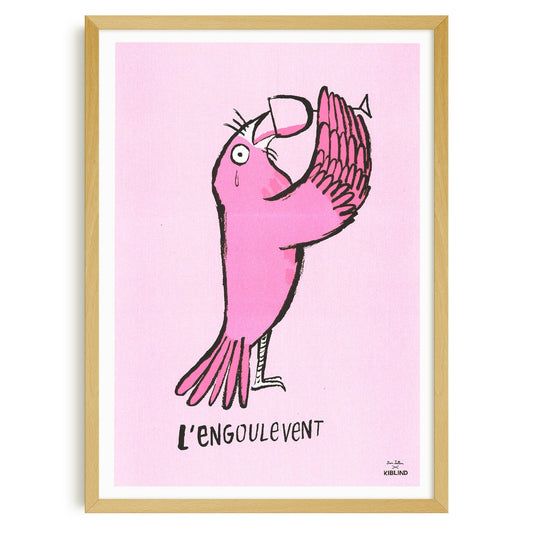 L'Engoulevent Poster - Strabello Design