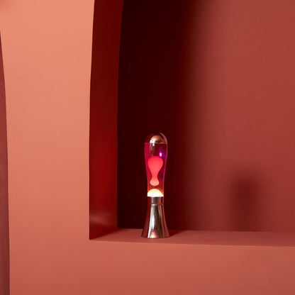 Silver and Pink Magma Lava Lamp, photo 3