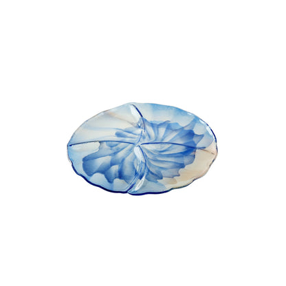 Flora Round 4-Section Serving Dish - Strabello Design