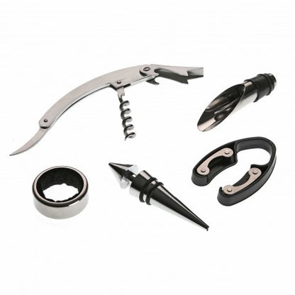 Bottle-Shaped 5-Piece Wine Tool Set, photo 7