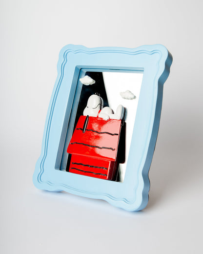 Cornice a Specchio Snoopy Cuccia - Strabello Design