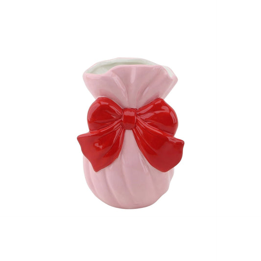 Gift Bag Vase with Bow - Strabello Design