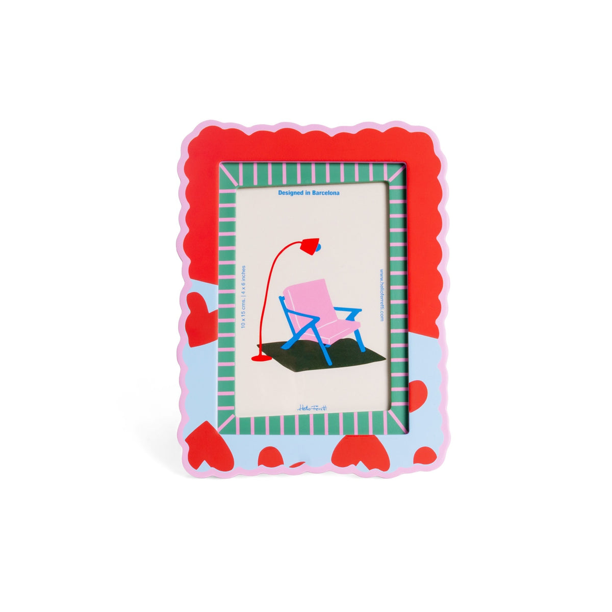 Love is in The Air Table Frame - Strabello Design