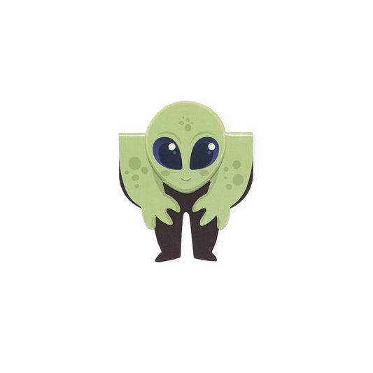 Macnettic Magnetic Bookmark Alien - Strabello Design