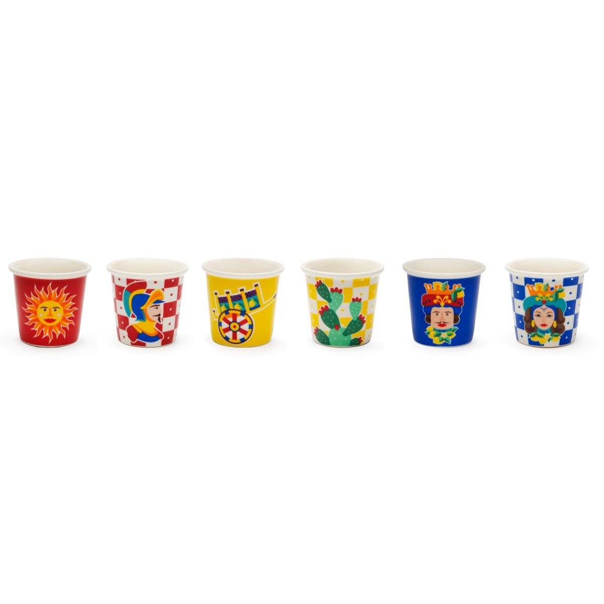 Set of 6 Sicilian Rhapsody Espresso Cups, photo 2