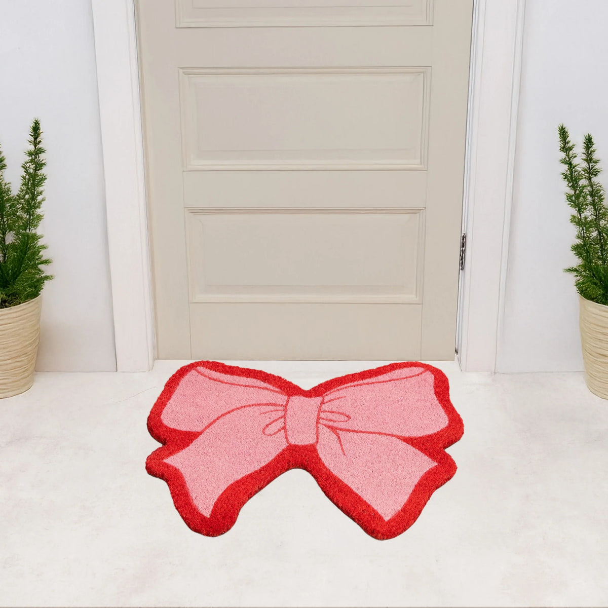 Pink Bow Doormat, photo 3