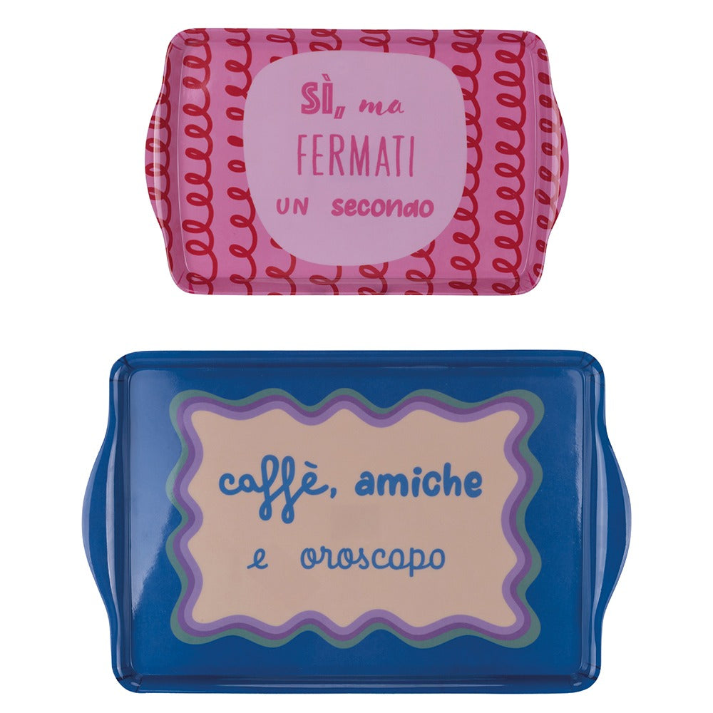 Set 2 Vassoi More Amor - Strabello Design