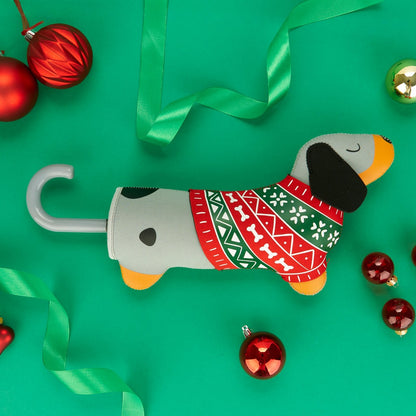 Christmas Dachshund Umbrella, photo 11