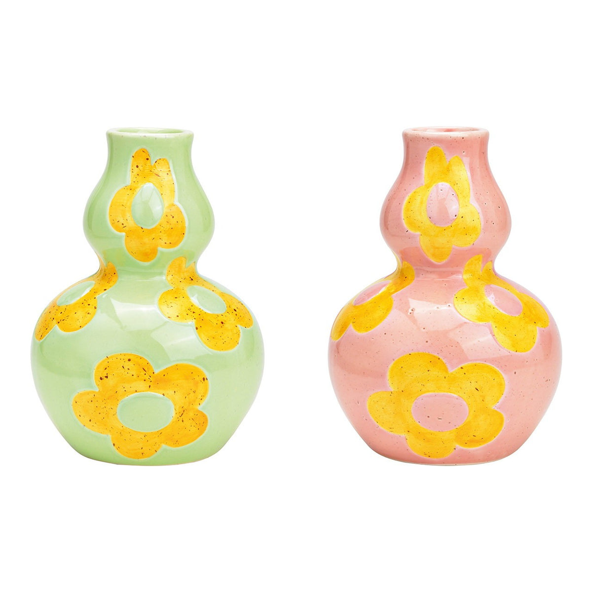 Vaso Doppia Sfera con Fiori, foto 3