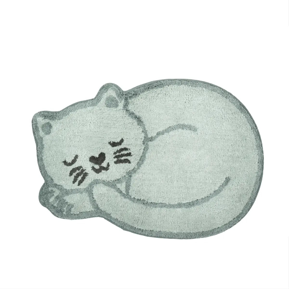 Sleeping Cat Bath Mat - Strabello Design
