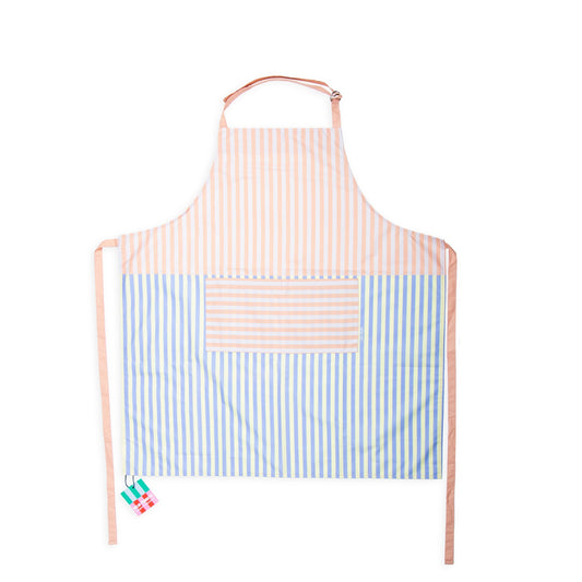 Striped Kitchen Apron - Strabello Design