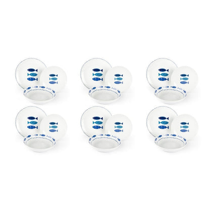 Ocean Fish 18-Piece Dinner Set, photo 3