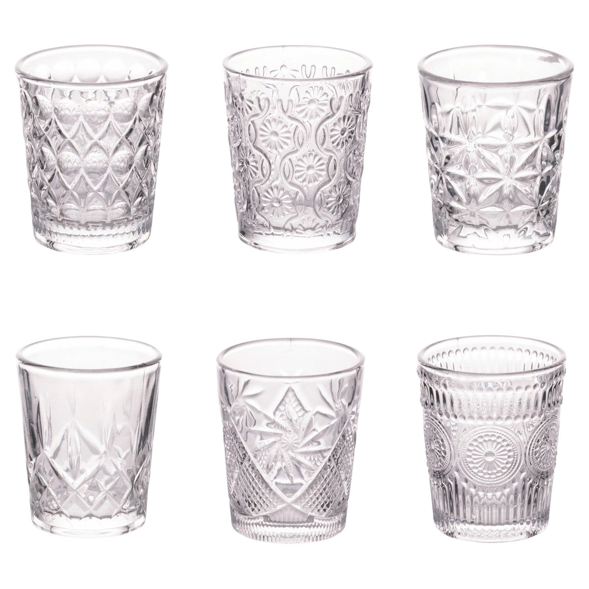 Set 6 Bicchierini da Liquore Geometric - Strabello Design