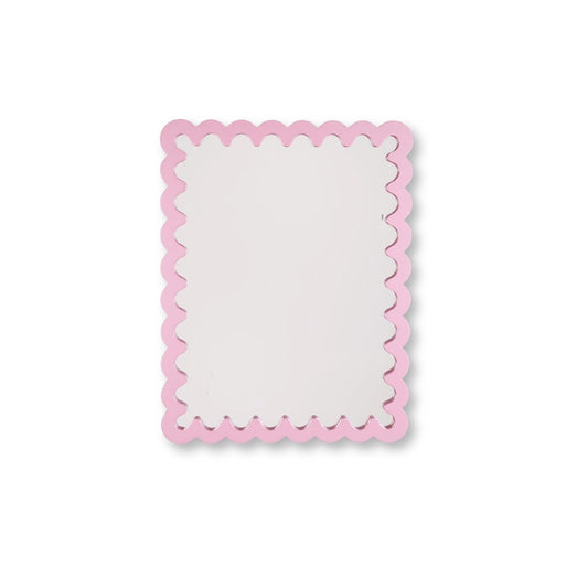 Small Wavy Wall Mirror - Strabello Design