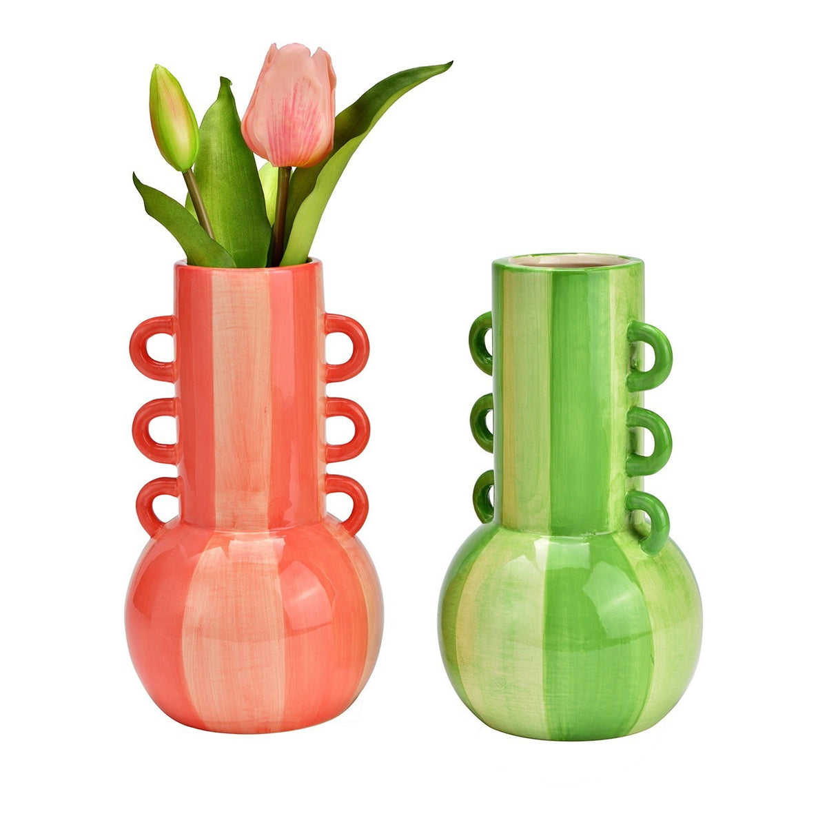 Vaso a Righe con Tre Anse, foto 6