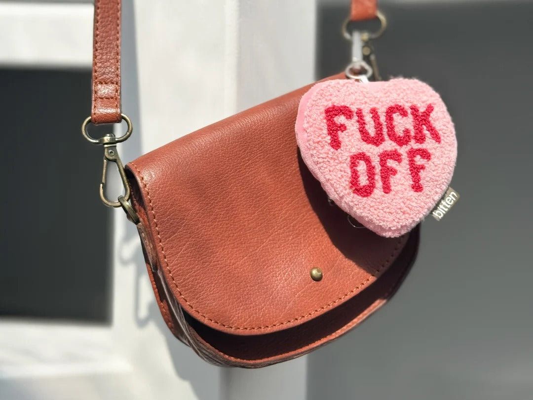 Fck Off Heart Keyring, photo 2