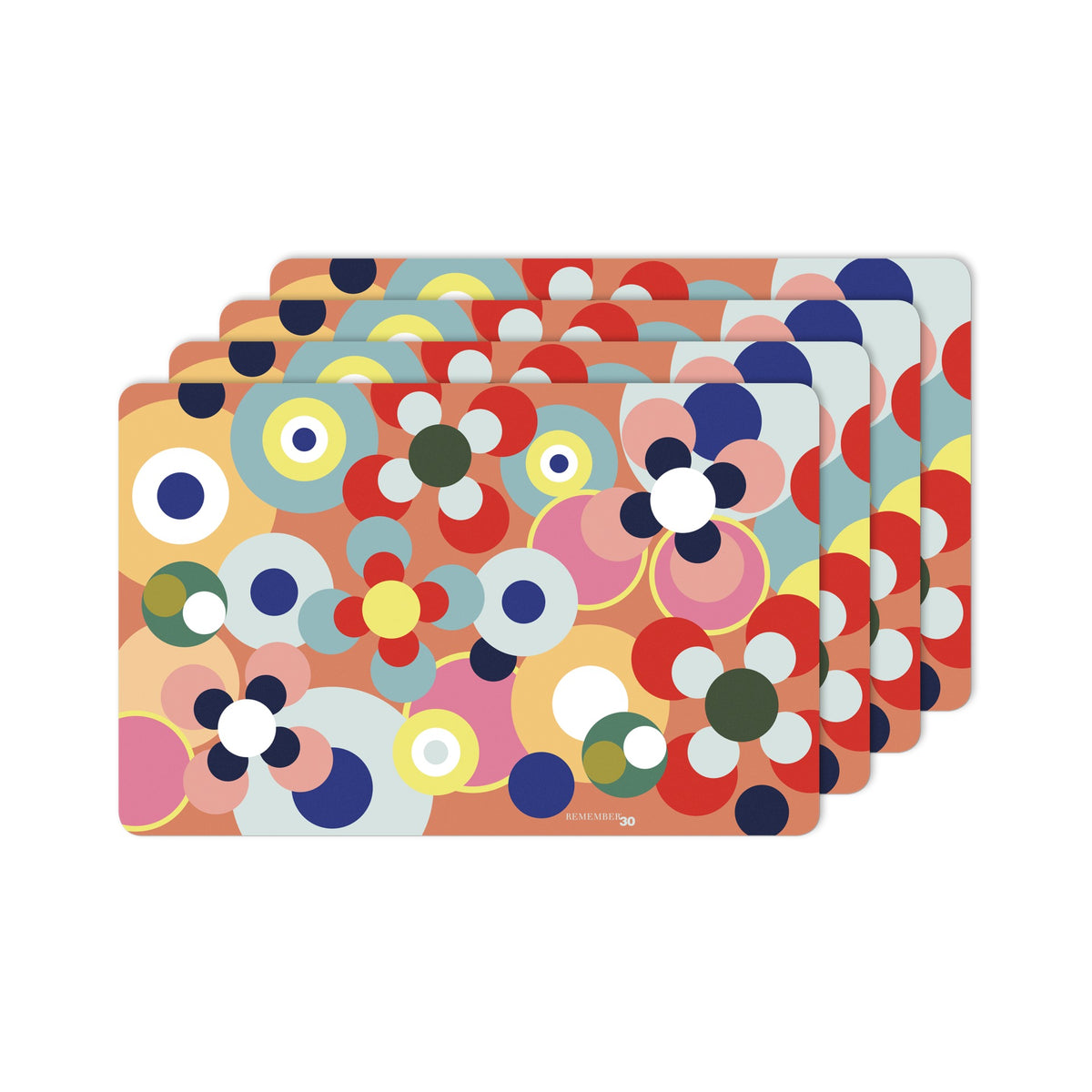 Sushi Set of 4 Placemats - Strabello Design