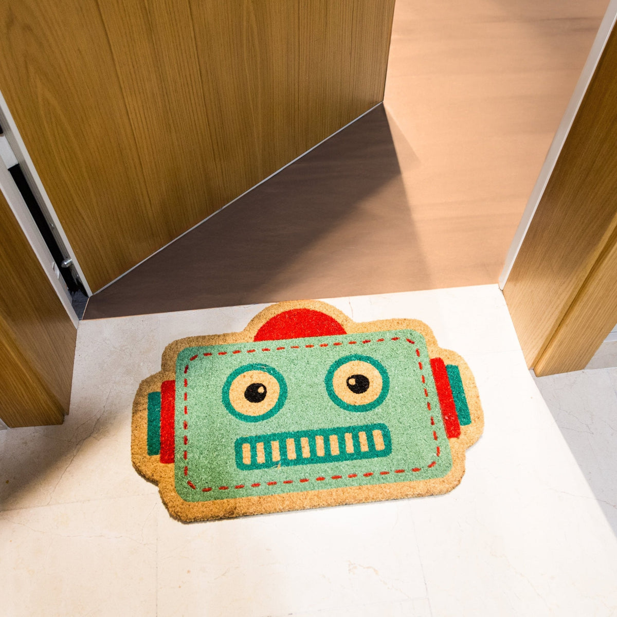 Blue Robot Doormat, photo 6