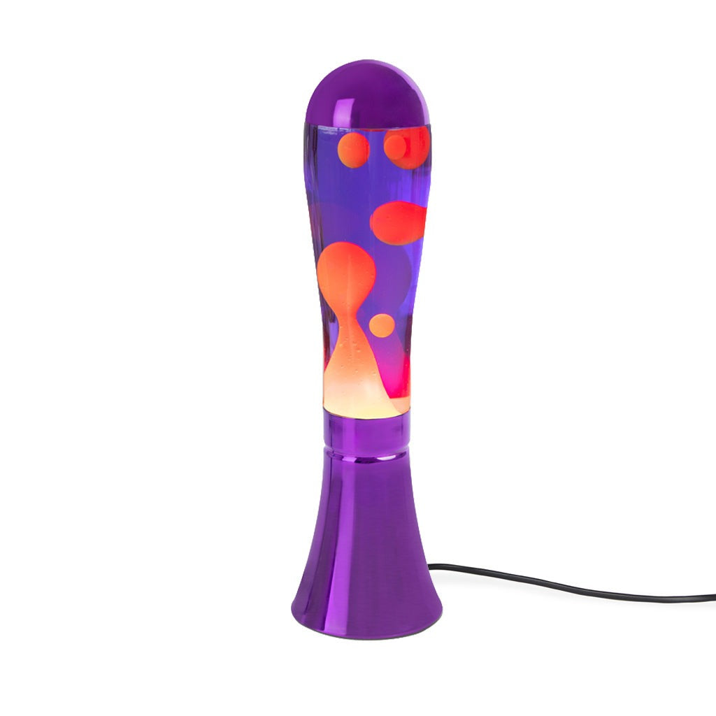 Purple and Red Magma Lava Lamp - Strabello Design