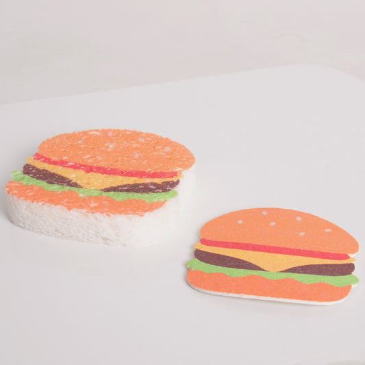 Compressed Burger Sponge - Strabello Design