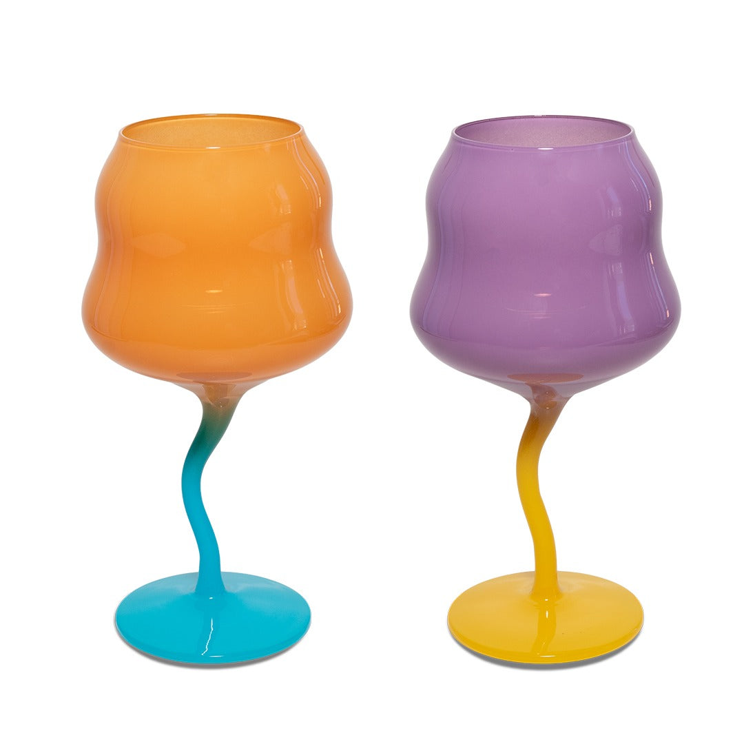 Set of 2 Wavy Cocktail Glasses, photo 5