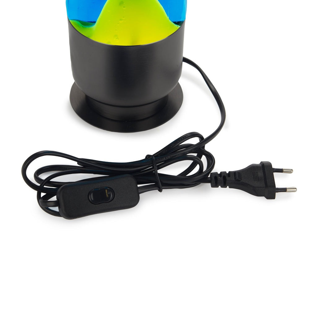 Blue and Lime Lava Capsule Lamp, photo 5