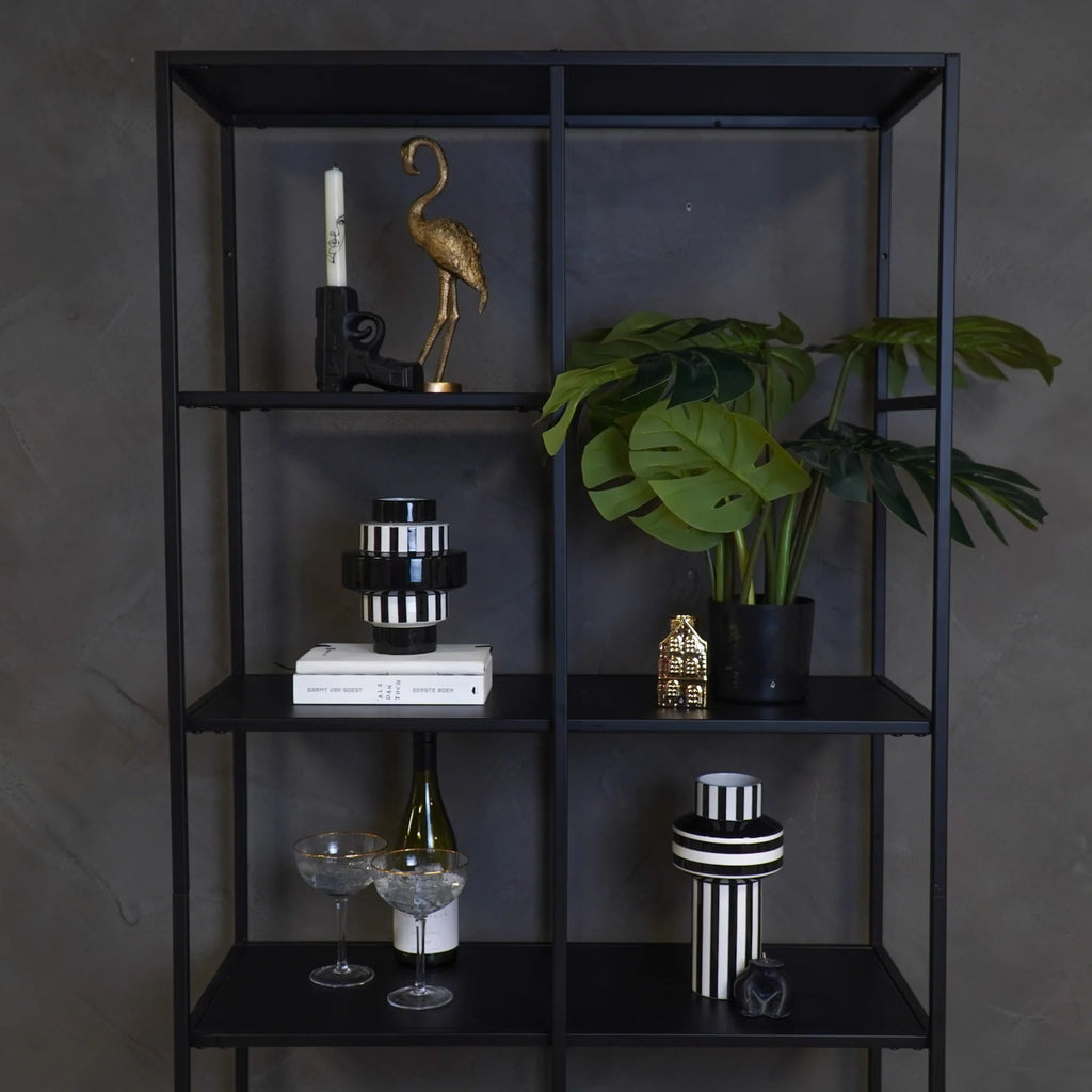 Vaso ZEBART Bianco e Nero