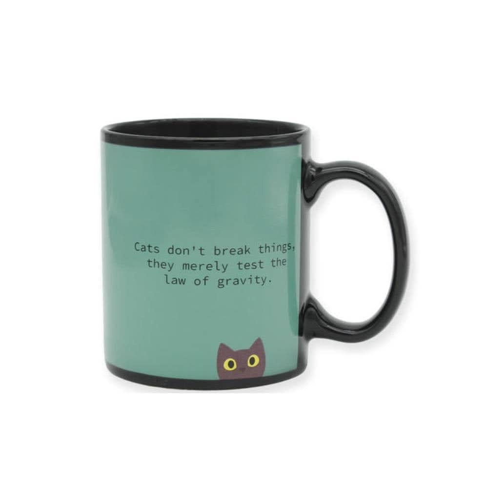 Mischievous Cat Colour-Changing Mug, photo 3