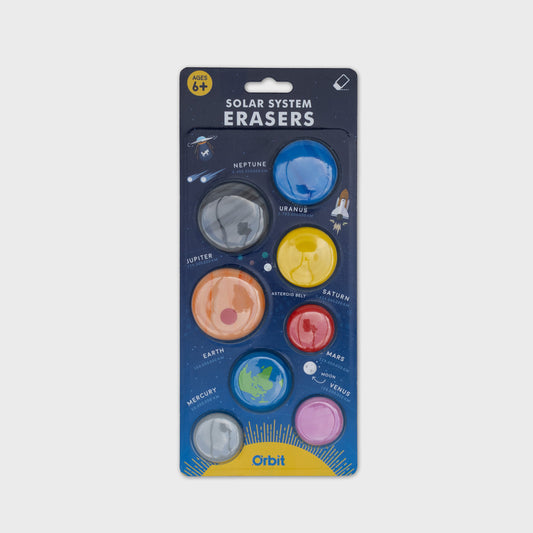 Solar System Erasers - Strabello Design