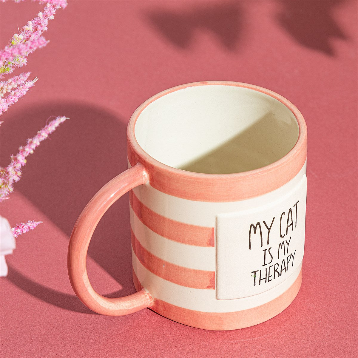 "My Cat Is My Therapy" Mug, photo 3