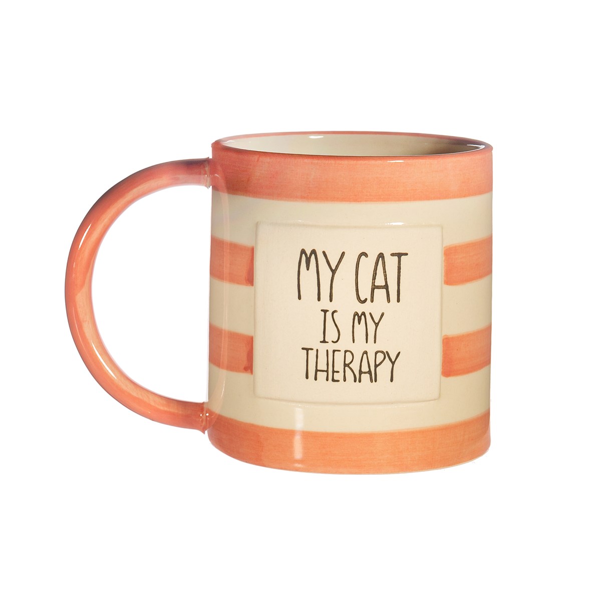 "My Cat Is My Therapy" Mug - Strabello Design