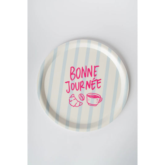 Large Bonne Journée Tray - Strabello Design