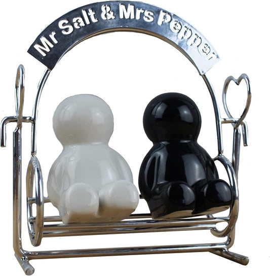 Mr. Salt & Mrs. Pepper Salt and Pepper Shakers - Strabello Design