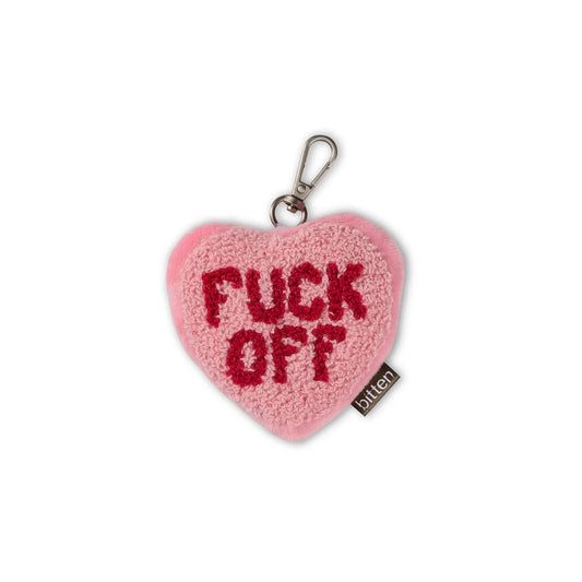 Fck Off Heart Keyring - Strabello Design
